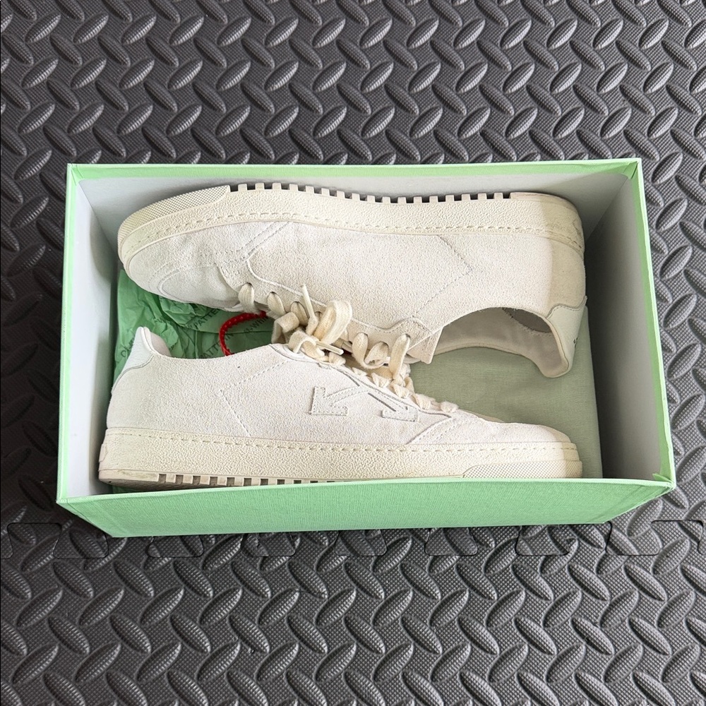 Off-White Suede Sneakers